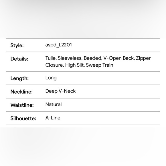 A-Line V Neck Long Grey Tulle Split Prom Party Dresses with Sequins - Picture 8 of 9